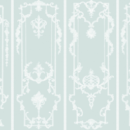 Rachel Ashwell Panel Francaise Blue Mural - thumbnail 2
