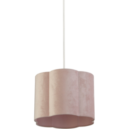 Lighting Collection Blush Scallop Shade