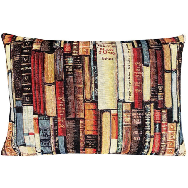 Library Multicolour Cushion 30 x 43cm - image 1