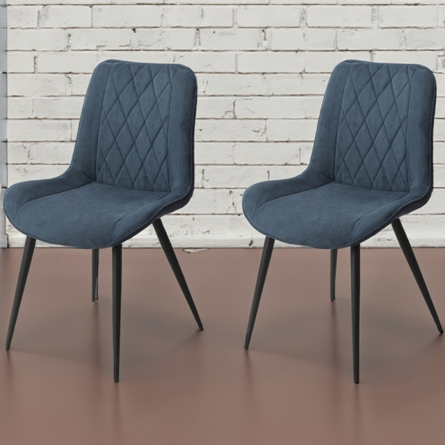 Core Products Aspen Set of 2 Blue Dining Chair - image 1