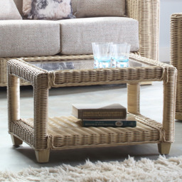 Desser Burford Natural Rattan Coffee Table - thumbnail 1