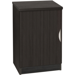 R White Cabinets Single Door Black Desk Height Cupboard - thumbnail 2