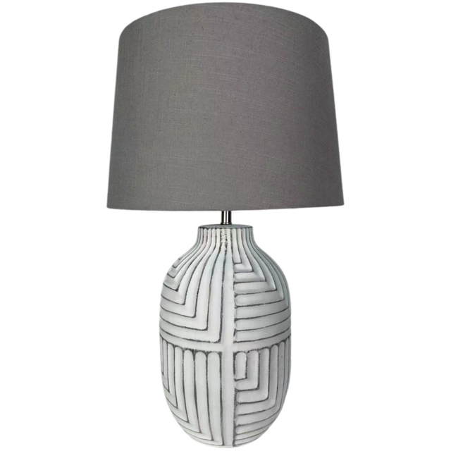 Acacia Home 38cm Ceramic Table Lamp - image 1