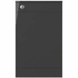 Bathstore Milford Anthracite Gloss Standing WC Unit 500mm - thumbnail 4
