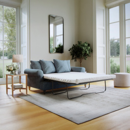 Clara Faro 10 Blue 2 Seater Agmamito Sofa Bed - thumbnail 4