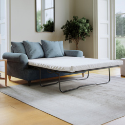 Clara Faro 10 Blue 2 Seater Agmamito Sofa Bed - thumbnail 3