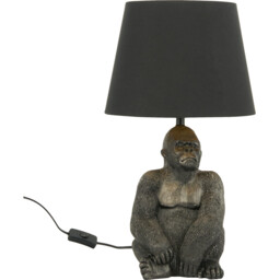 Gorilla Black Table Lamp - thumbnail 1