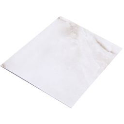 Living and Home White Marble Patterned Peel and Stick PVC Wall Sticker 10 Pack - thumbnail 3