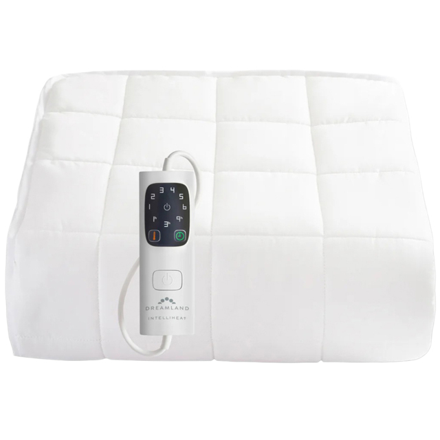 Dreamland Cotton Single Heated Mattress Protector - image 1