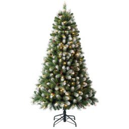 6ft Derry Spruce Pre-lit Premium Artificial Christmas Tree - thumbnail 1