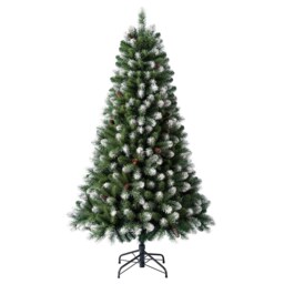 6ft Derry Spruce Pre-lit Premium Artificial Christmas Tree - thumbnail 3