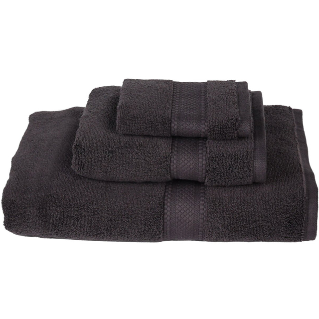 Deluxe Grey Cotton Hand Towel