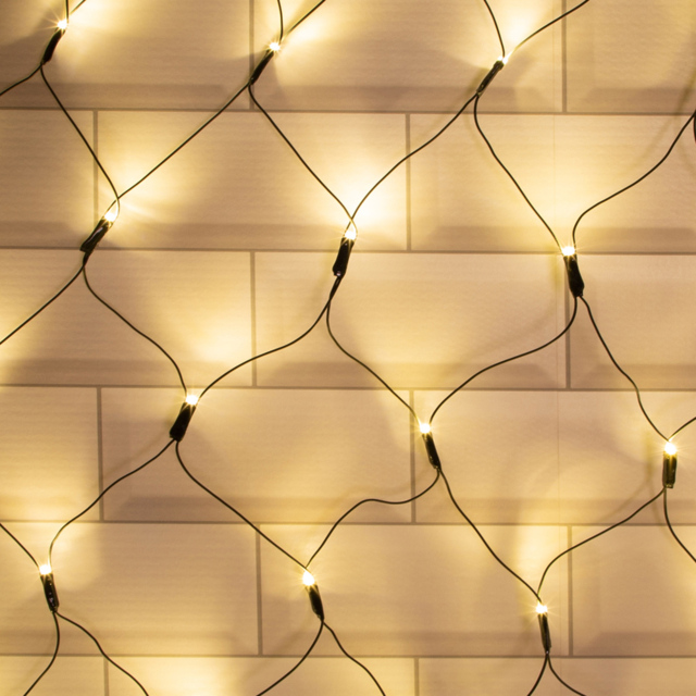 The Christmas Workshop 180 LED Net String Light Warm White - image 1