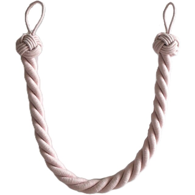 Pink Cotton Harbour Rope Tieback