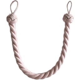 Pink Cotton Harbour Rope Tieback