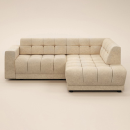 SOLACE+CO Asta Cream 3 Seater Right Corner Sofa - thumbnail 3