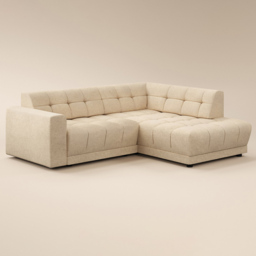 SOLACE+CO Asta Cream 3 Seater Right Corner Sofa - thumbnail 2