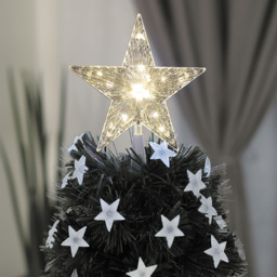 The Christmas Workshop Warm White LED Star Tree Topper - thumbnail 2