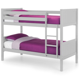 Julian Bowen Bella Dove Grey Bunk Bed - thumbnail 4