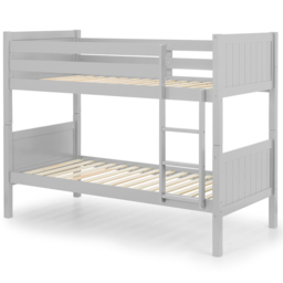 Julian Bowen Bella Dove Grey Bunk Bed - thumbnail 2