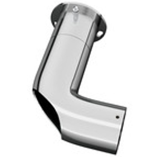 New Edge Blinds Chrome Room Darkening Curtain Pole Corner Bracket 28mm - image 1