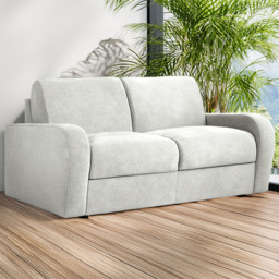 Jay-Be Deco 2 Seater Cosy Chenille Beam Sofa Bed with e-Sprung Mattress - thumbnail 1