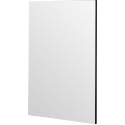 Yearn Seamless Black Rectangle Wall Mirror 90 x 60cm - thumbnail 1