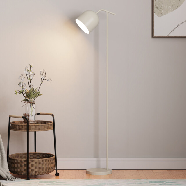 Single Black or Cream Tia Floor Lamp in Assorted styles - image 1