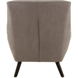 Premier Housewares Stockholm Grey Linen Effect Accent Chair - thumbnail 4