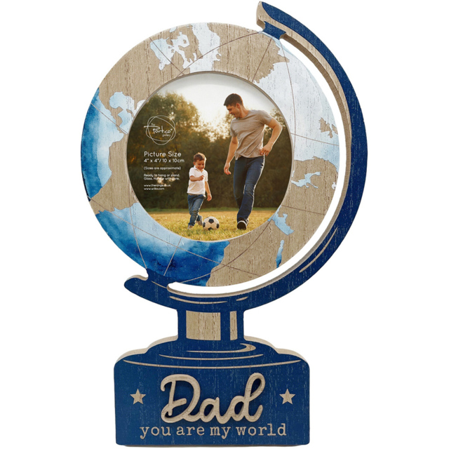 Dad Globe Gifting Photo Frame - image 1