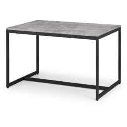 Julian Bowen Staten Concrete Dining Table - thumbnail 2