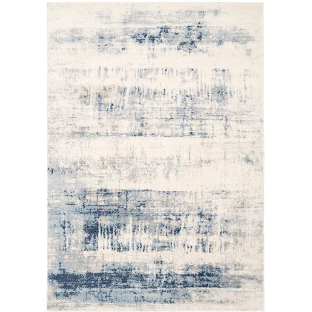 Kukoon Oscar Lennox Flat Blue Watercolour Abstract Rug 240 x 330cm - image 1