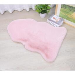 Blossom Faux Rabbit Fur Rug 90 x 60cm - thumbnail 2