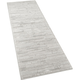 Desire Rugs Hamilton Bold Geometric Silver Rug 60 x 220cm - thumbnail 1