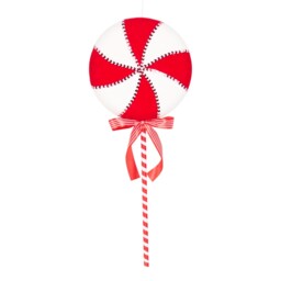 Single Candy Cane Lane Lollipop Christmas Decoration in Assorted styles - thumbnail 2