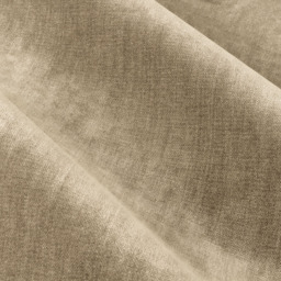 Yard Heavy Chenille Velvet Natural Pencil Pleat Curtains 168 x 137cm - thumbnail 3