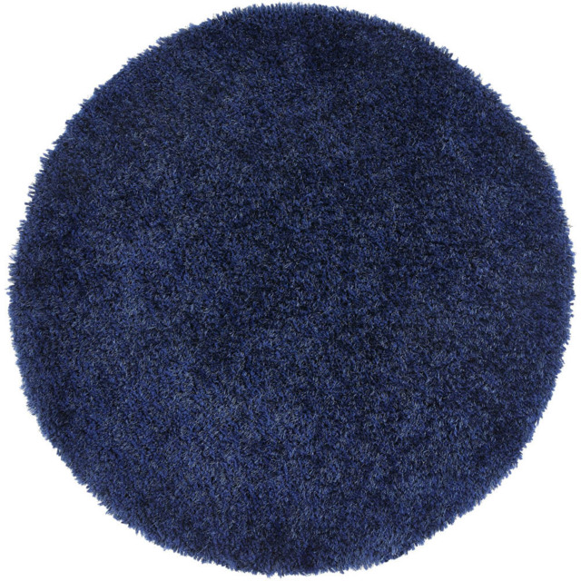 Origins Chicago Indigo Round Rug 133cm - image 1