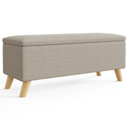 GFW Secreto Natural Ottoman Bench - thumbnail 2