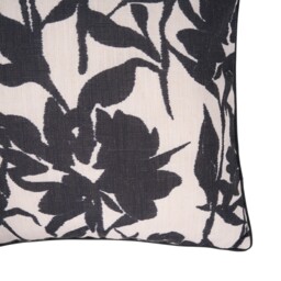 Zahria Ikat Cushion Black - thumbnail 3