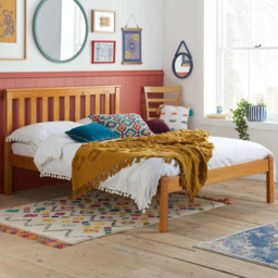 Denver Double Pine Wooden Bed