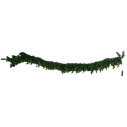 Green Retro Bulb LED Christmas Garland 180cm