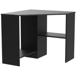Home Source Wellington 2 Shelf Grey Corner Office Desk - thumbnail 2