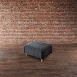 The Vienna Victoria Charcoal Footstool - thumbnail 4