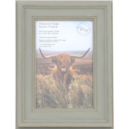The Port. Co Gallery Keswick Sage Rustic 6 x 4 inch Photo Frame