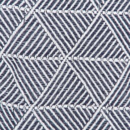 Divante Oslo Navy and White Geometric Throw 200 x 220cm - thumbnail 4