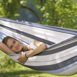 Amazonas Salsa Marine Single Premium Traditional Cotton Garden Hammock Only - thumbnail 3