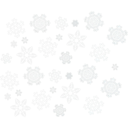 Xmas Haus Snowflake Window Sticker 144 Piece - thumbnail 1