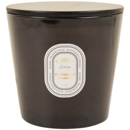 True Aroma Brown Sandalwood and Jasmine 3 Wick Scented Jar Candle - thumbnail 1