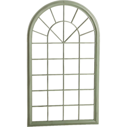 Serenity Laurel Green Garden Mirror 131 x 75cm - thumbnail 1