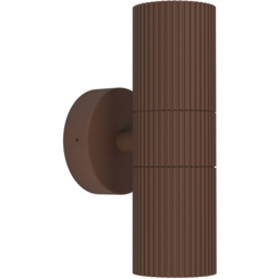 EGLO TOMELLOSO Modern Brown Outdoor Wall Light - thumbnail 1